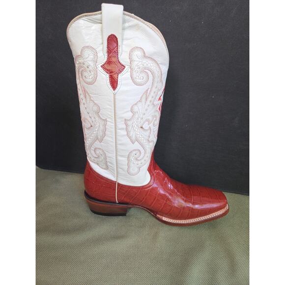 Boots Ferrini Italia D-Toe US Size 8D Made in Italy Western Style main image 6